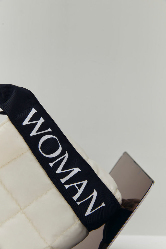 Hollywood Puffer Bag : CREAM - GNB397.1