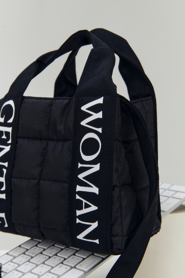 Hollywood Puffer Bag : BLACK - GNB397.2