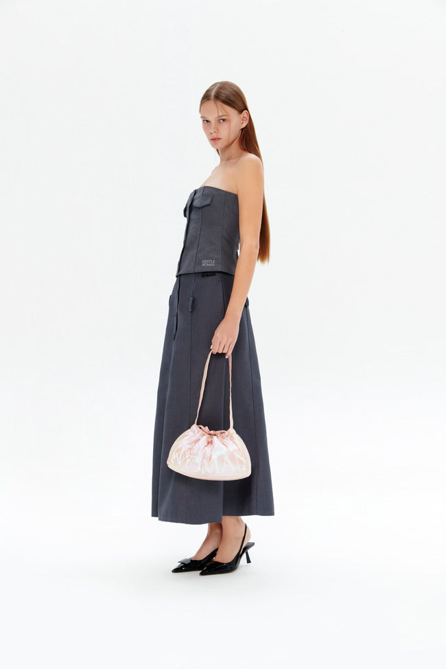 Gentlewoman Dumpling Bag : Lychee martini - GBC271.1