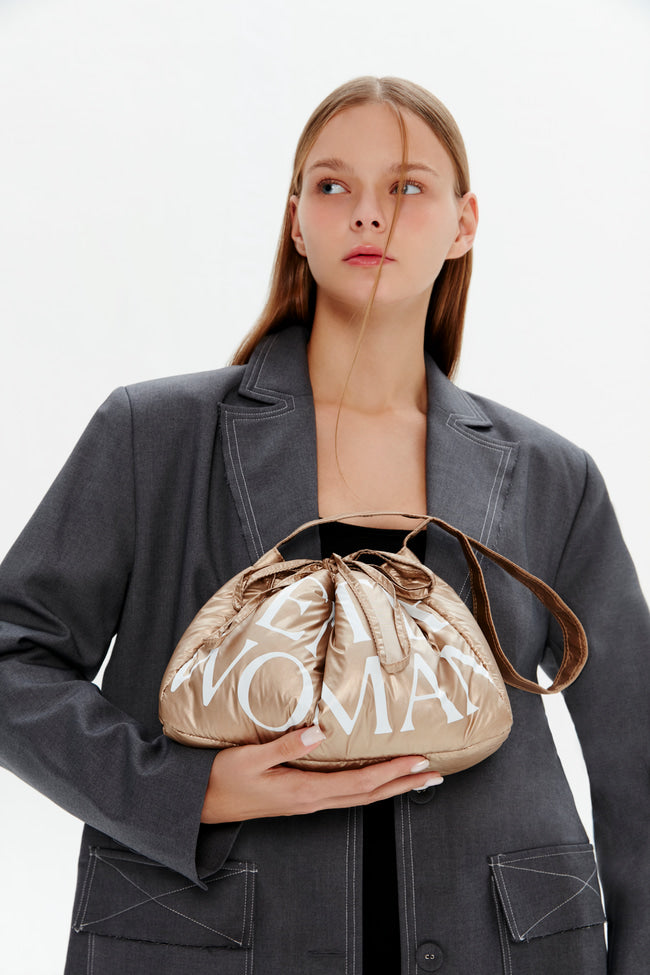Gentlewoman Dumpling Bag : Golden Champagne - GBC272