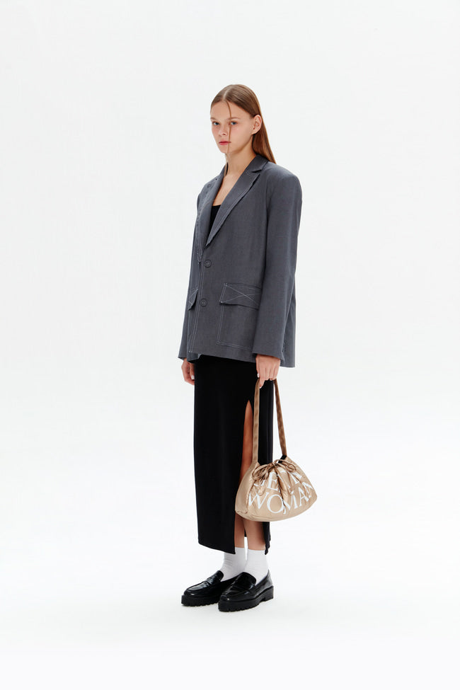Gentlewoman Dumpling Bag : Golden Champagne - GBC272