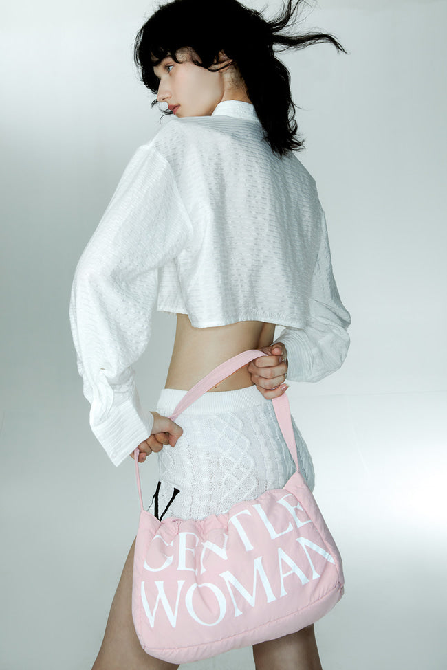 Gentlewoman Dumpling Bag : Pink Rosé Petal - GNB291.4