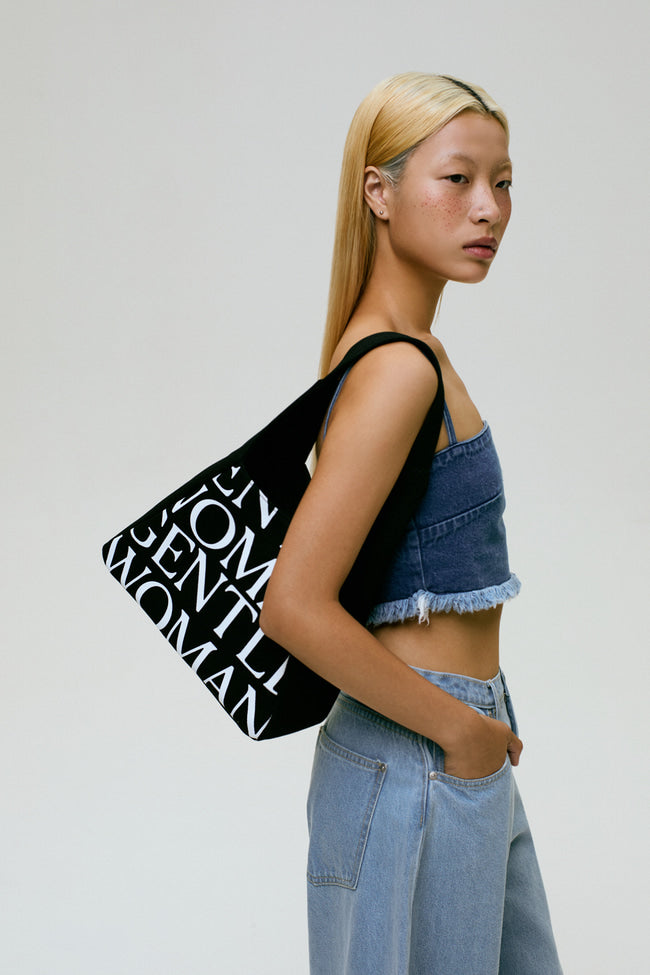 Black Hobo Bag - GAHC037