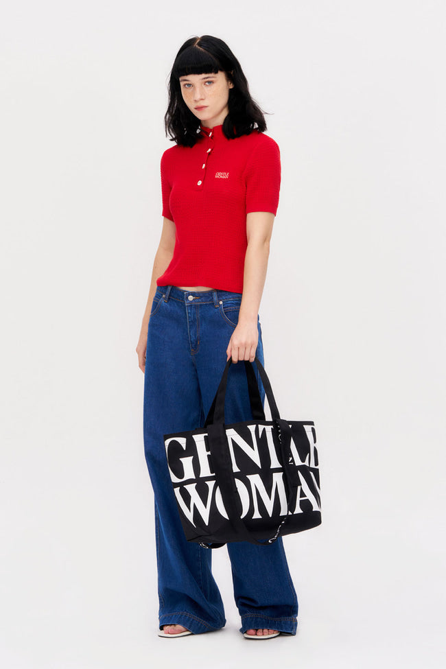 GW Hollywood Tote Bag : BLACK - GNB395.3