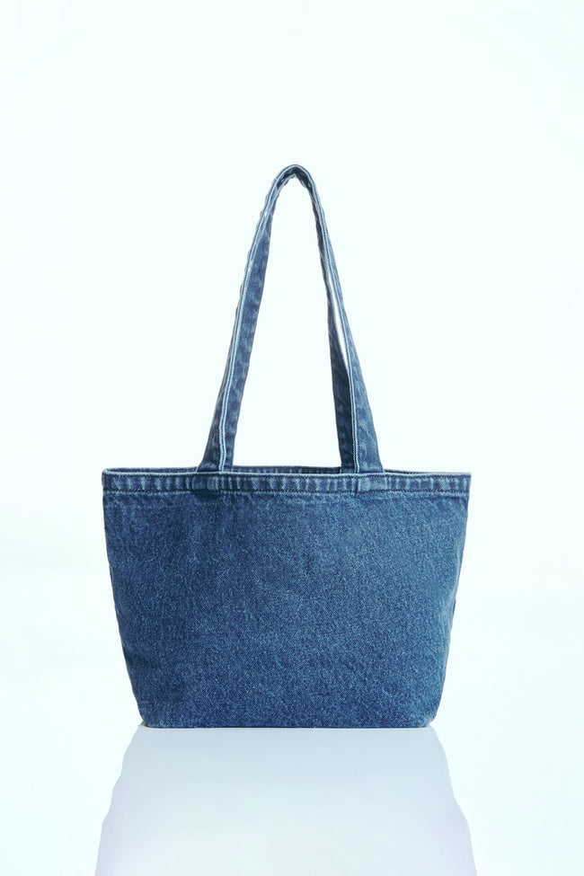 GW Denim Shoulder Tote Bag - GDC018