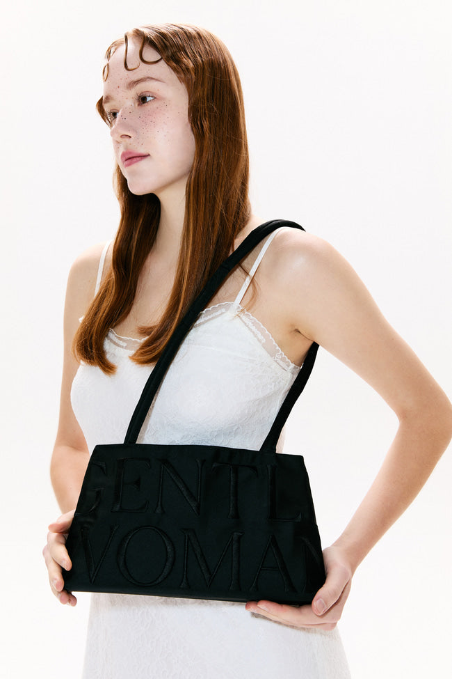 BALLERINA BAG : NOIR SWAN - GABC061.7