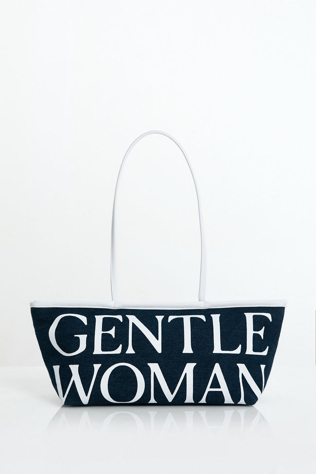 Sailor Denim Shoulder Bag : Navy - GNB625.2
