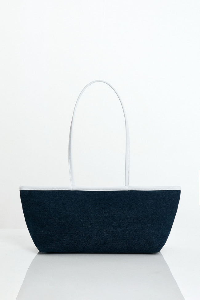 Sailor Denim Shoulder Bag : Navy - GNB625.2
