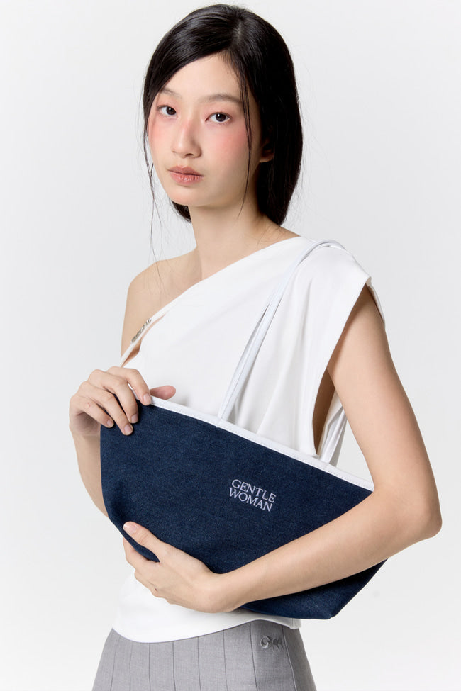 Tiny Sailor Denim Shoulder Bag : Navy - GW23212.2