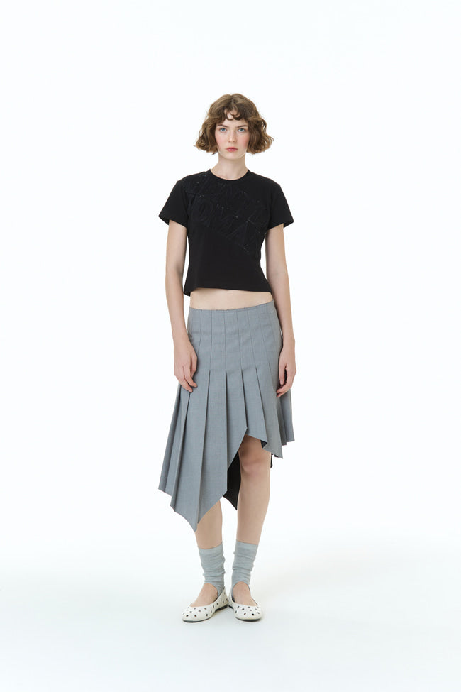 Gentlewoman Denim Logo T-Shirt : BLACK - GW24848