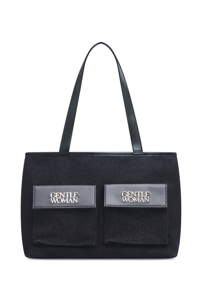 GENTLEWOMAN DAILY OFFICE TOTE BAG : Black - GW24814.3