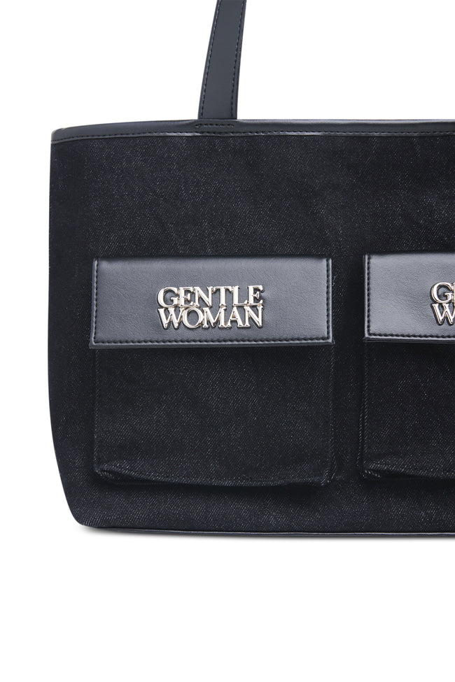 GENTLEWOMAN DAILY OFFICE TOTE BAG : Black - GW24814.3