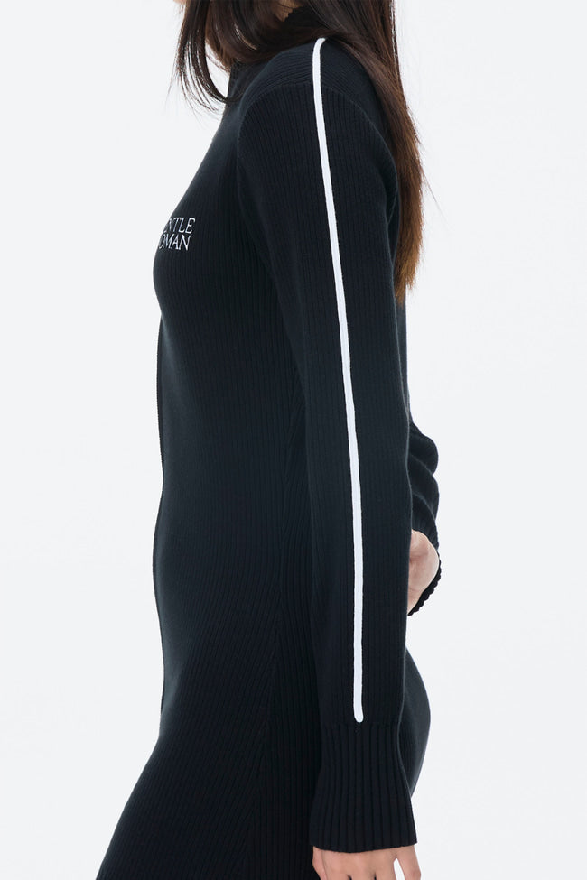 Shadow Spike Knit Dress - GW24475