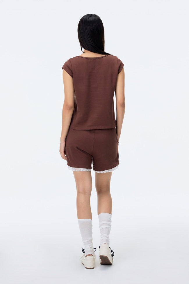 Lunar Trim Top - GW24522