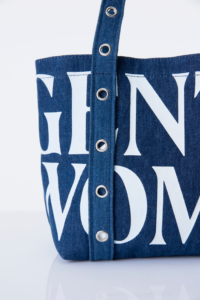 The Next Chapter Denim Bag - GW24481