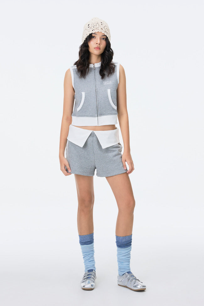 Stone Contrast Top - GW24536