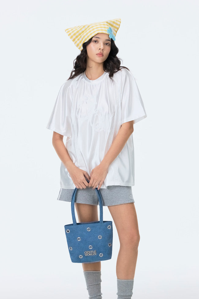 The Track Star Denim Bag - GW24479