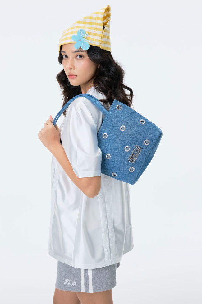 The Track Star Denim Bag - GW24479