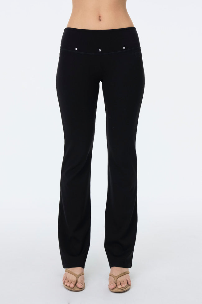 The Onyx Pave Flare Trousers - GW24491