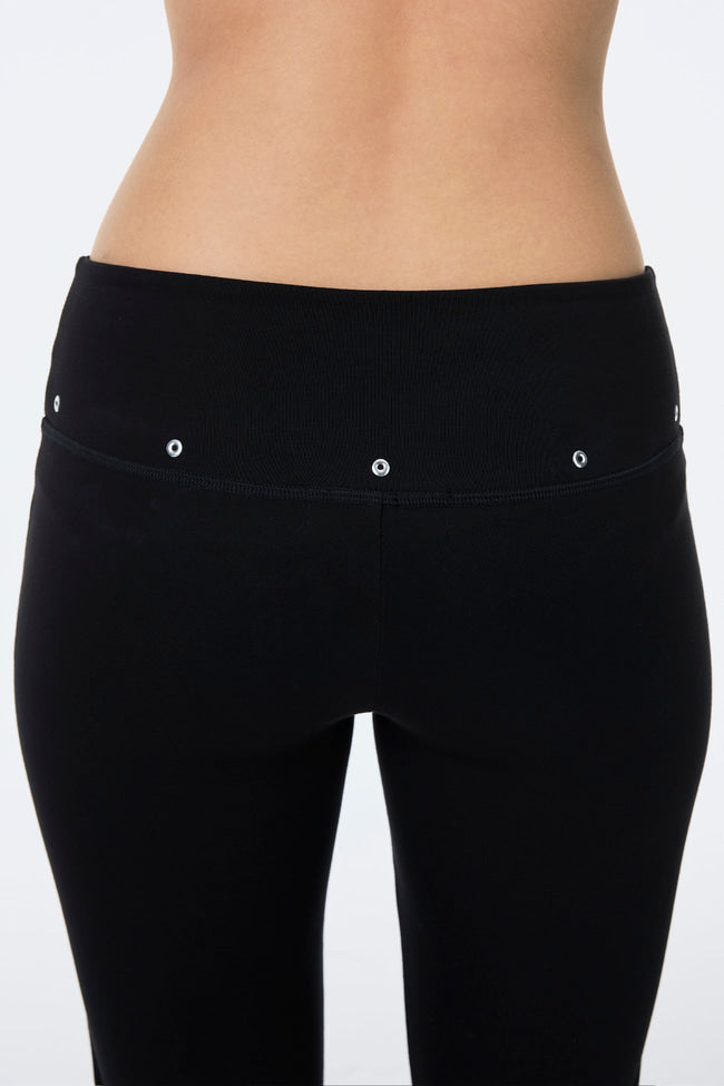 The Onyx Pave Flare Trousers - GW24491