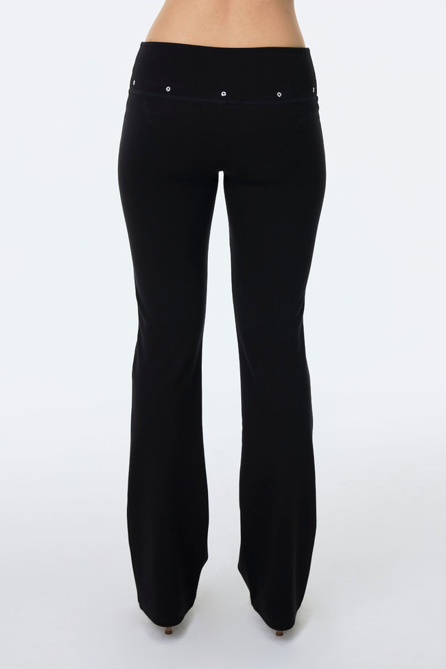 The Onyx Pave Flare Trousers - GW24491