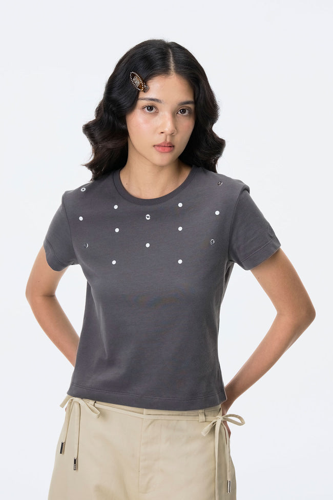 Midnight Rebel Baby Tee - GW24509