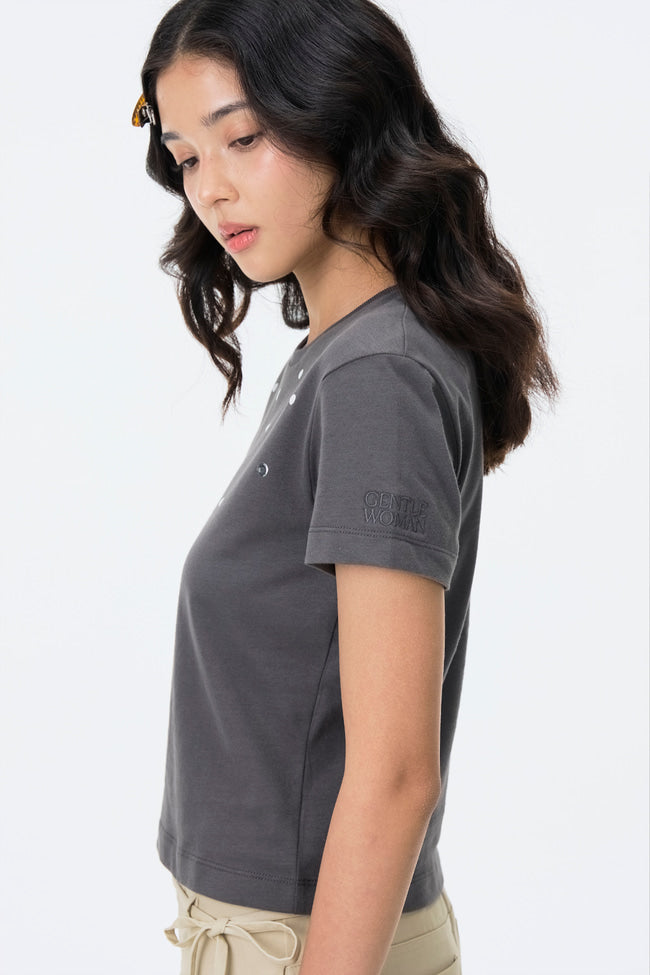 Midnight Rebel Baby Tee - GW24509