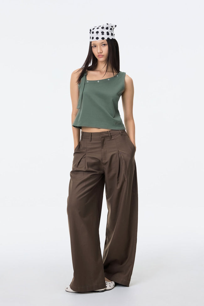 Olive Viper Top - GW24538