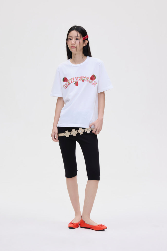 Strawberry Garland Bead T-Shirt - GW26461