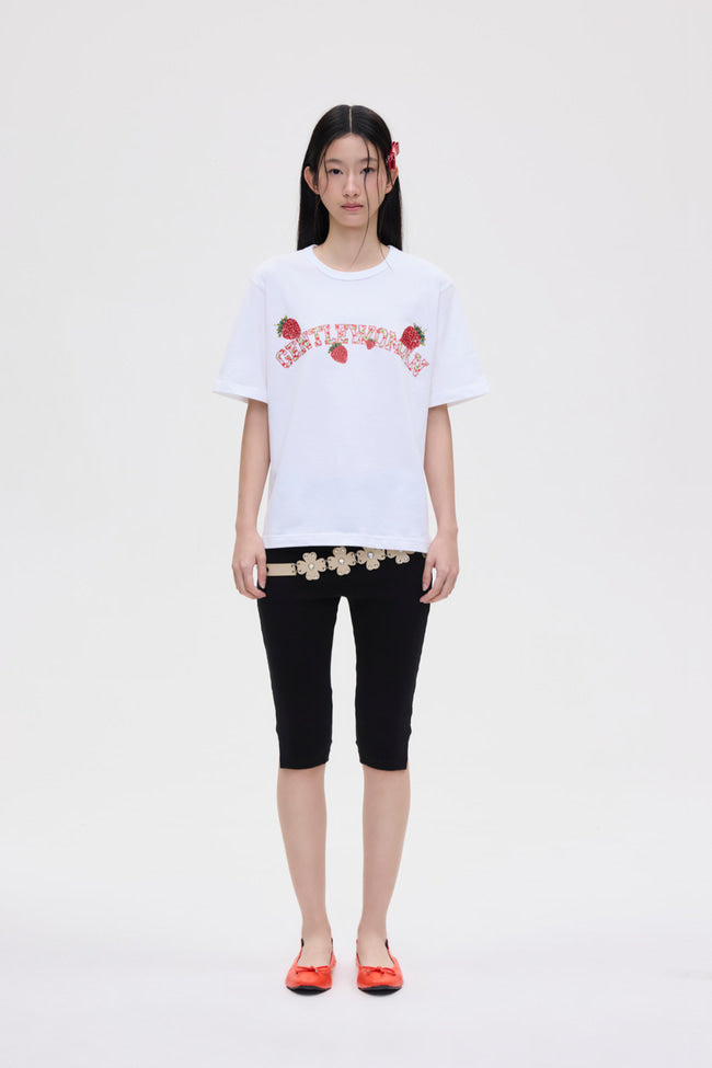 Strawberry Garland Bead T-Shirt - GW26461