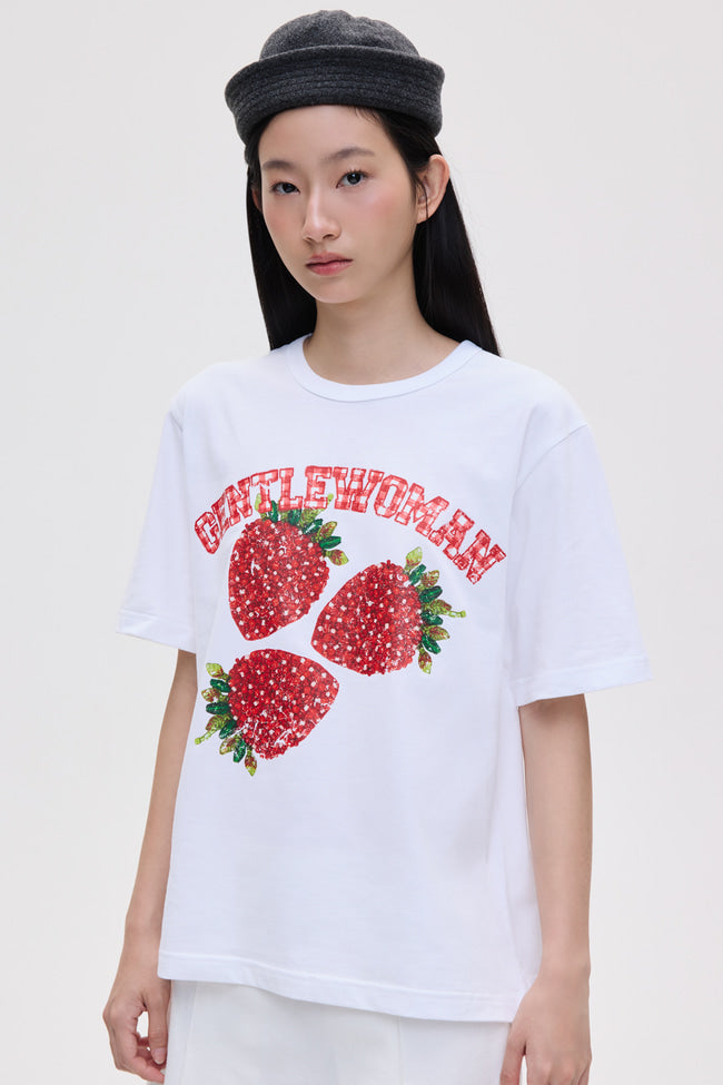 Ruby Strawberry Bead T-Shirt - GW26460