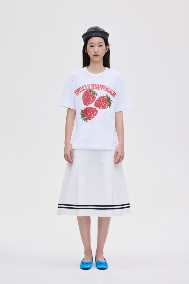 Ruby Strawberry Bead T-Shirt - GW26460