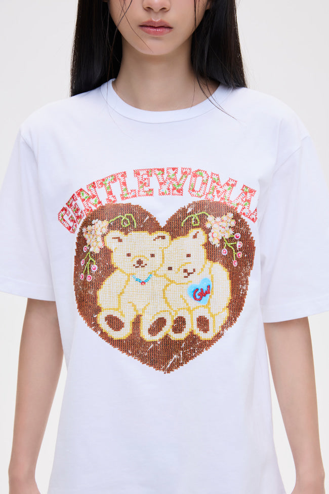 Sweetheart Teddy Bead T-Shirt - GW26458