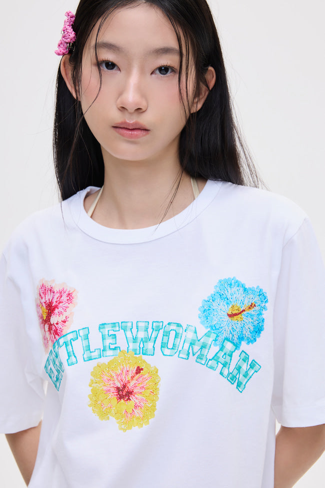 Flower Patch Bead T-Shirt - GW26463
