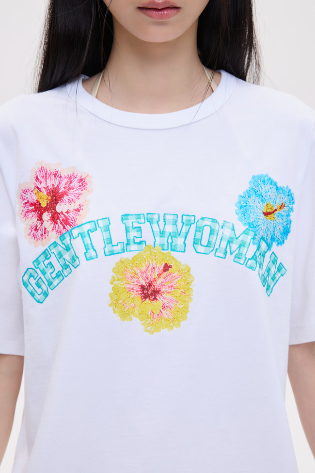 Flower Patch Bead T-Shirt - GW26463