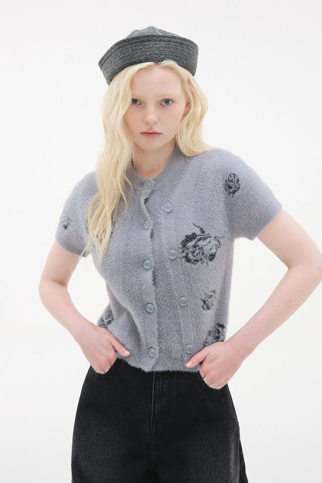 ARCHIVE TEXTURE KNIT TOP - GW25769