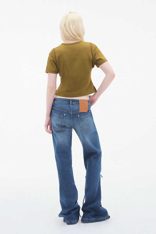 ARCHIVE SIGNATURE TROUSERS DENIM - GW25835