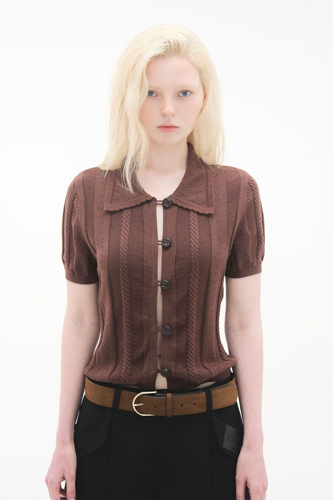 DRAFT KNIT TOP - GW25775
