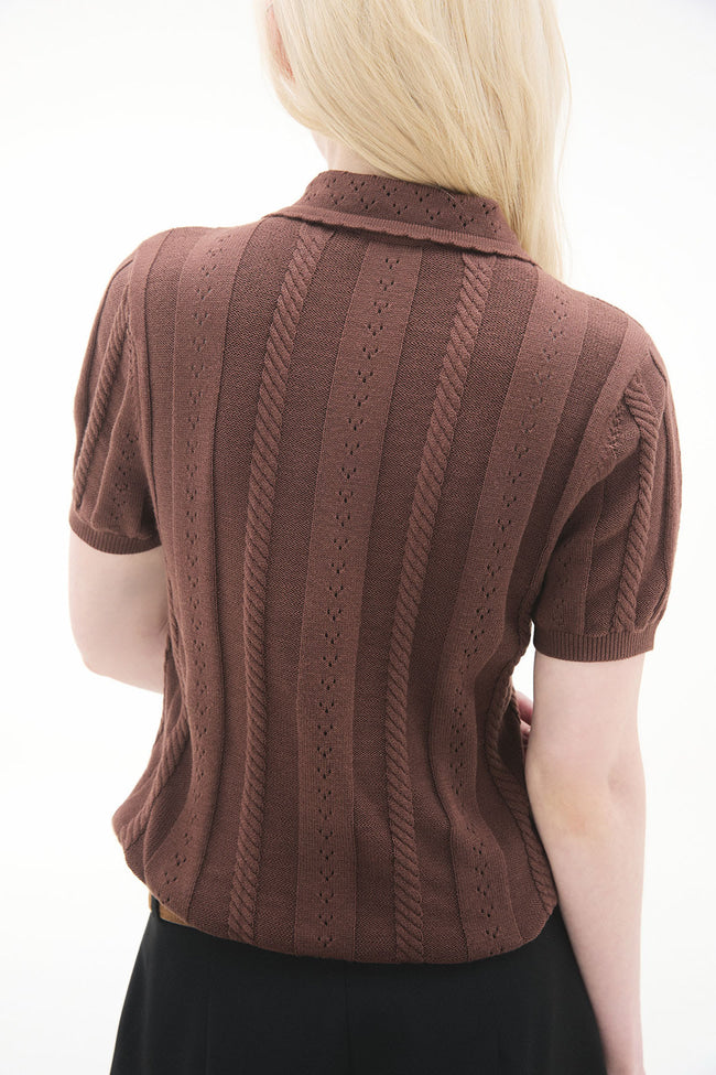 DRAFT KNIT TOP - GW25775