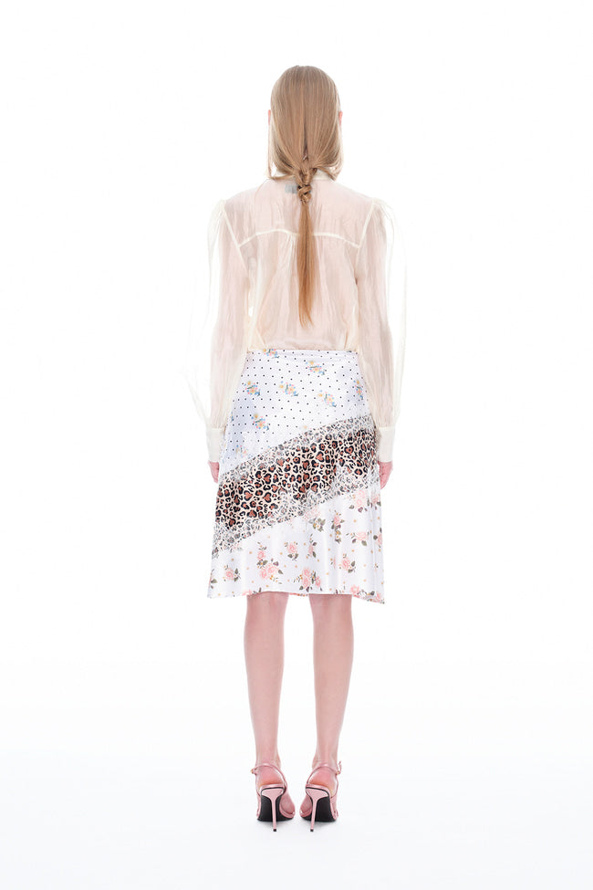 Dust and Bloom Lace Midi Skirt - GW26222