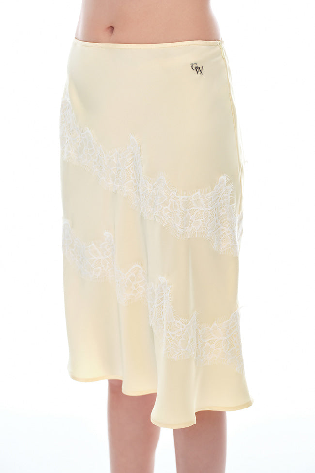 Butter Lace Midi Skirt - GW26223