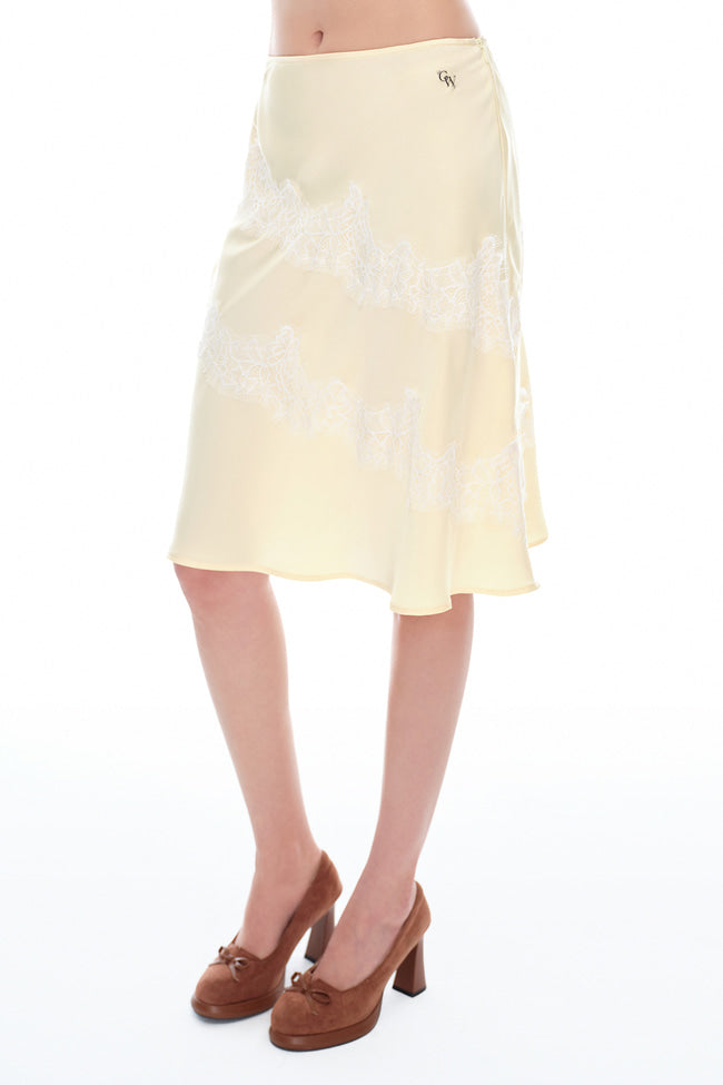 Butter Lace Midi Skirt - GW26223