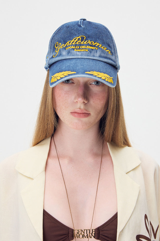 Gentle General Denim Cap : Navy - GW26675