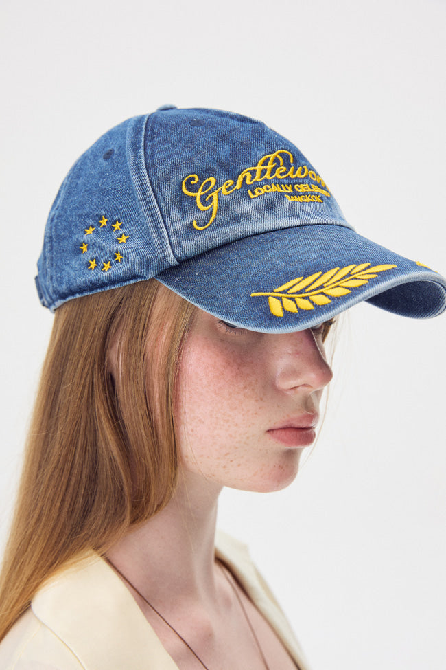 Gentle General Denim Cap : Navy - GW26675