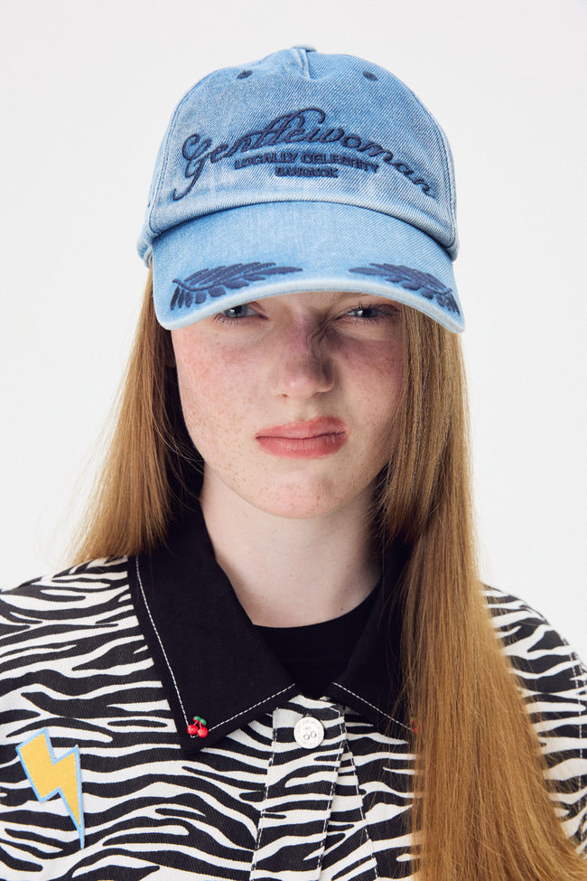 Gentle General Denim Cap : Blue - GW26676