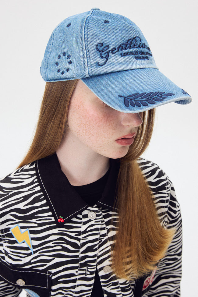 Gentle General Denim Cap : Blue - GW26676