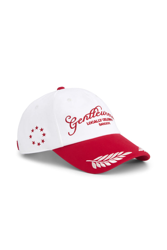 Gentle General Cap : Red/Cream - GW26679