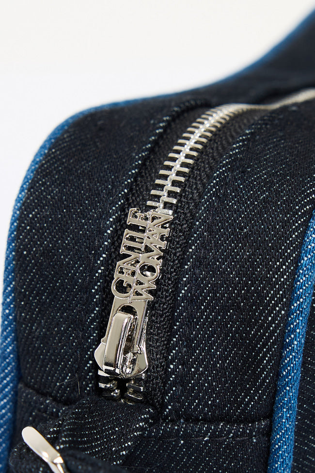 Denim Blossom Shoulder Bag - GW26695