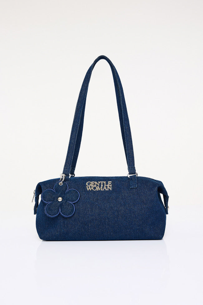 Denim Petal Shoulder Bag - GW26693