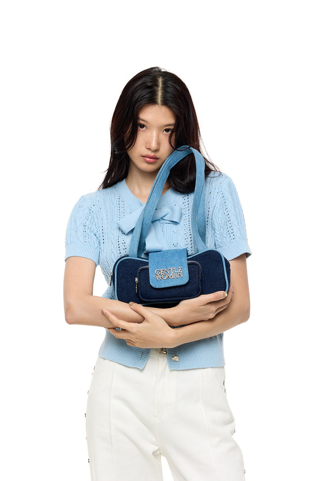 Libretto Denim Shoulder Bag - GW26694